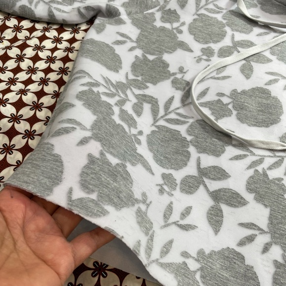 Grey Floral Hoodie - Picture 8 of 11